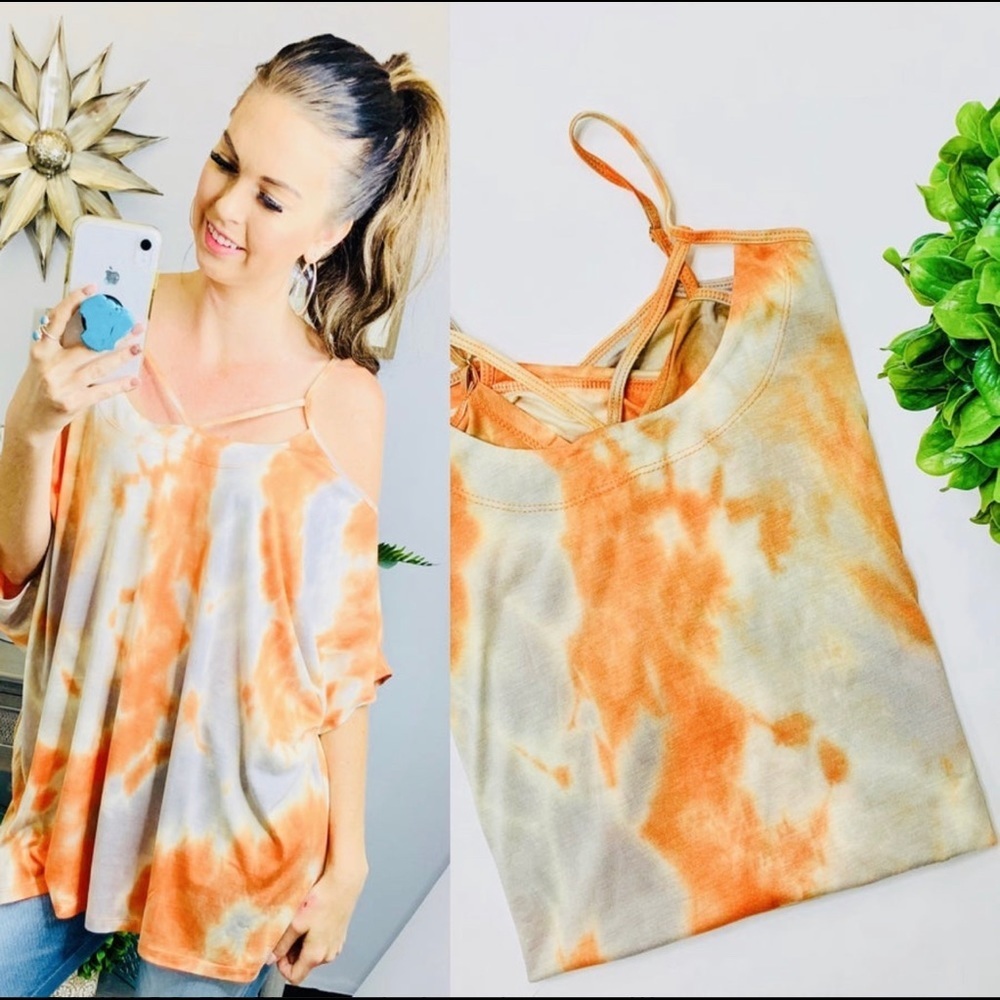 Cold shoulder top